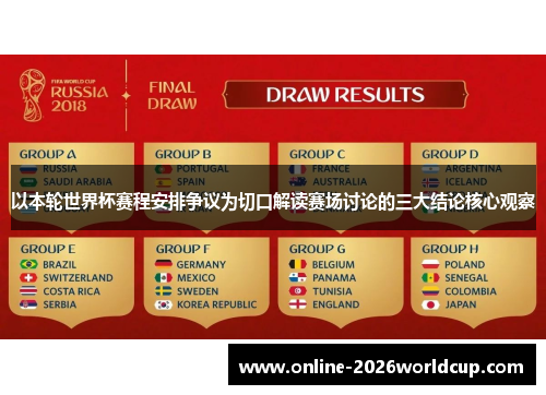 以本轮世界杯赛程安排争议为切口解读赛场讨论的三大结论核心观察 以本轮世界杯赛程安排争议为切口解读赛场讨论的三大结论核心观察